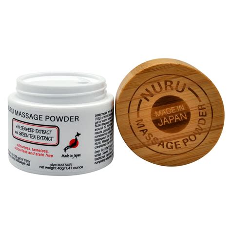 Nuru Massage Powder Makes 4l With Seaweed And Green Tea Extract Made