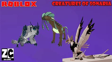 awsome upcoming creatures creatures  sonaria youtube