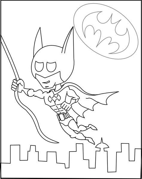trace batman clip art library