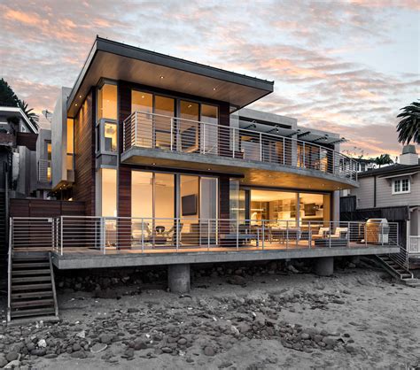 contemporary beach house designs family vacation beach house  art  images
