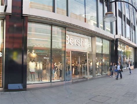 bershka clothing store  londons oxford street