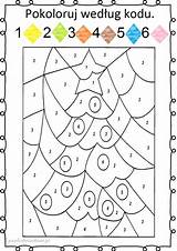 Kolorowanki Kolory Angielski Dzieci Pracy Karty Narodzenie Boże Boze Mikołaj Bożonarodzeniowe Matematyka Wydrukuj Kolorowankę sketch template