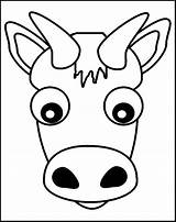 Coloring Cow Pages Coloringpages1001 sketch template