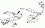 Coyote Wile Looney Tunes Coloring Pages sketch template