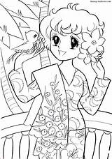 Coloring Pages Anime Colouring Manga Princess Vintage Book Girls Books Sunflower Shining Mama Choose Board Colour Japanese sketch template