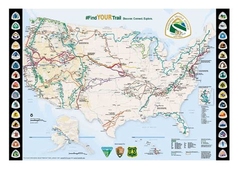 national park trail map images   finder