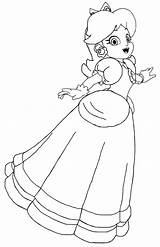 Daisy Coloring Pages Rosalina Mario Princess Peach Super Print Printable Clipart Getdrawings Paper Library Popular sketch template