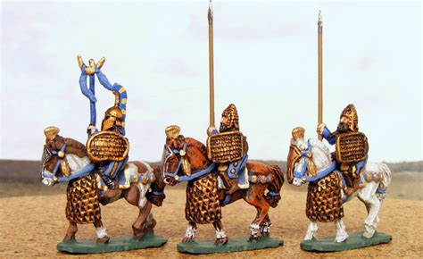 miniature soldiers scythian noble heavy cavalry  command