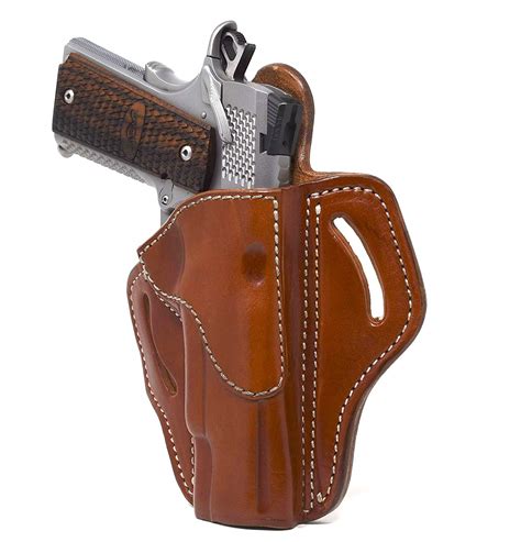 bh  leather belt holster concealed carry