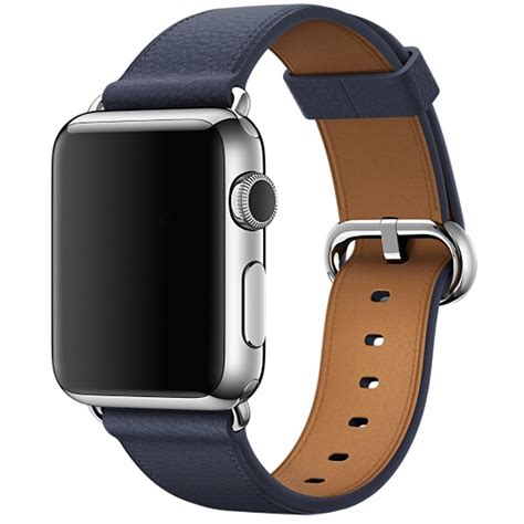 classic button leather wrist strap  band  apple  series