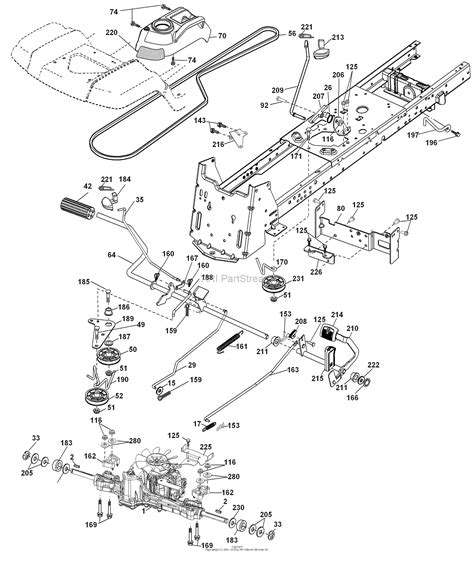 husqvarna   deck parts diagram