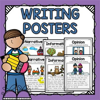 writing posters   teeny tiny teacher teachers pay teachers