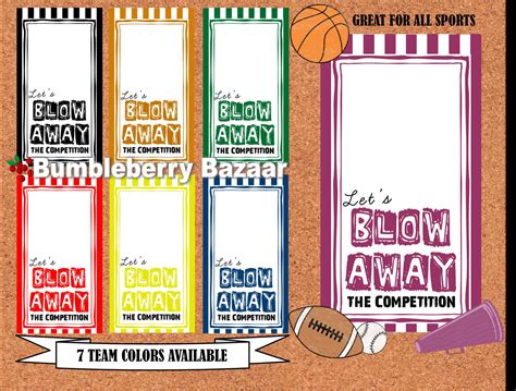 blow   competition motivational team treat tags etsy treat
