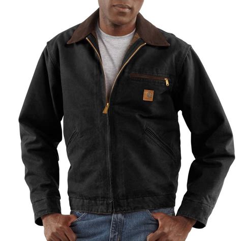 tall carhartt blanket lined sandstone detroit jacket carhartt jacket