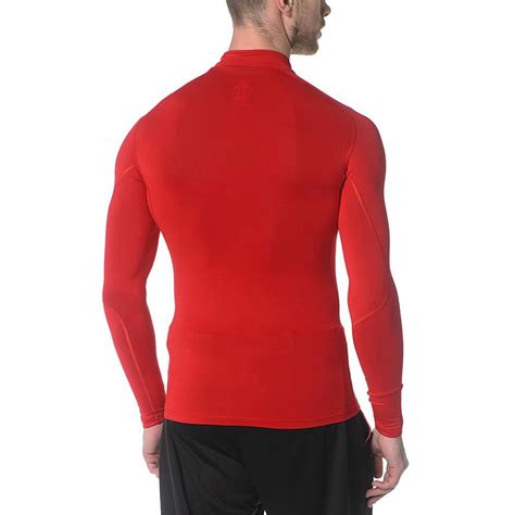 adidas techfit cs turtleneck warm long sleeve shirt fitness compression shirt