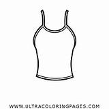 Ultracoloringpages Sleeveless sketch template