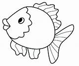 Coloring Fish Small Pages Getcolorings sketch template