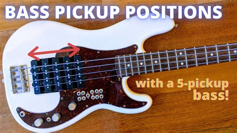 bass pickup positions  combinations bass   pickups youtube
