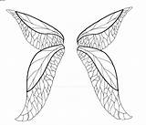 Coloring Pages Wings Fairy Getcolorings sketch template