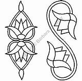 Beadwork Beading Quilting sketch template