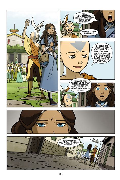 Avatar The Last Airbender The Promise Part 2 Pg 35