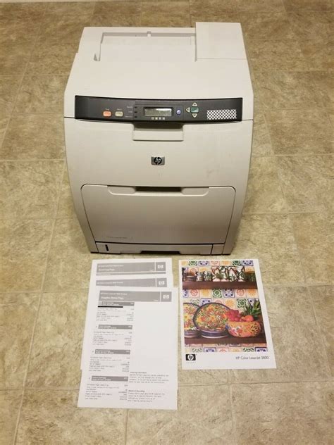 Hp Laserjet 3800n Workgroup Laser Printer