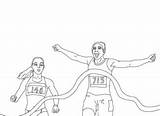Biegach Maraton Lekkoatletyka Kolorowanki sketch template