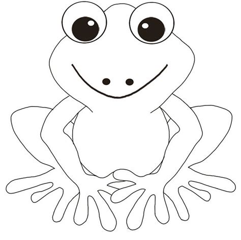 frog template animal templates