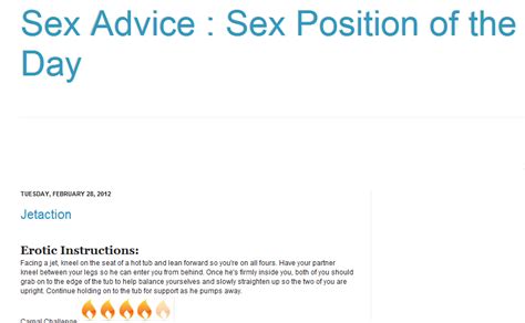 sex advice sex position of the day uk apps and games