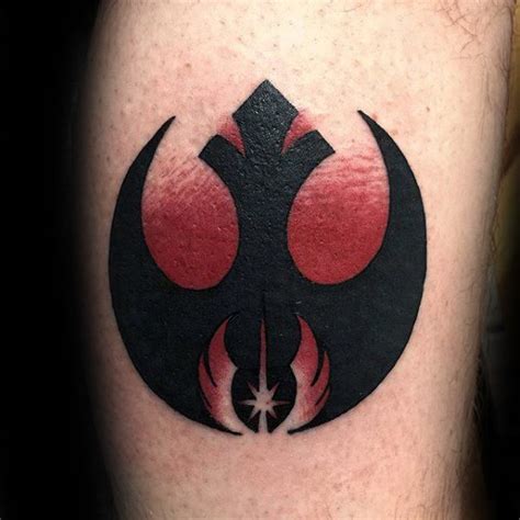 50 Rebel Alliance Tattoo Designs For Men Star Wars