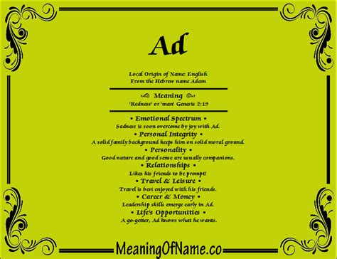 ad meaning