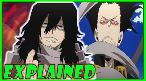 My Hero Academia Eraserhead Explained Facts Shota