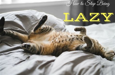 how to stop being lazy 18 tip to get energized and motivated wisestep