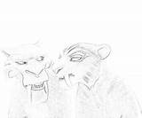Coloring Ice Age Pages Shira Related sketch template