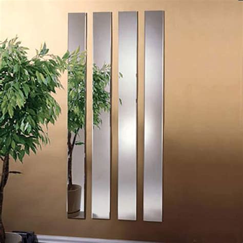 shop bevelled 6 x 60 mirror strips set of 4 free shipping today