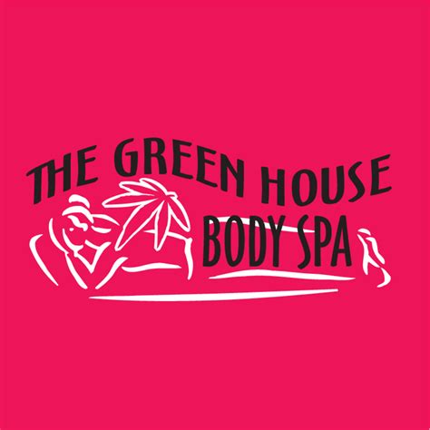 green house body spa logo vector logo   green house body spa