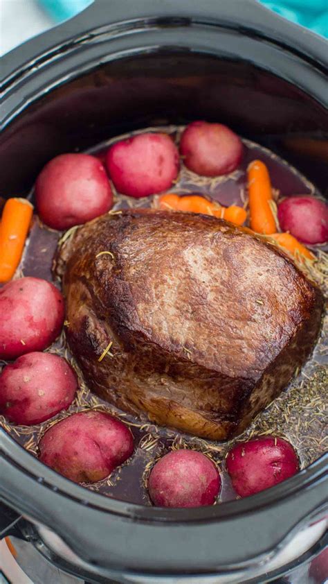 slow cooker yankee pot roast video sweet  savory meals