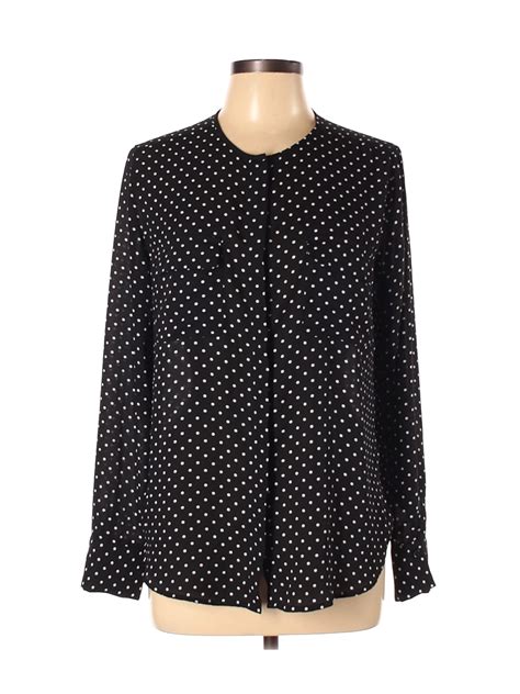 wear women black long sleeve blouse  ebay