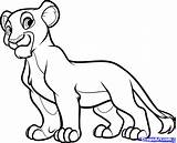 Lion King Nala Coloring Draw Pages Drawing Drawings Scar Step Cub Clipart Disney Color Roi Characters Cartoon Kids Lions Printable sketch template