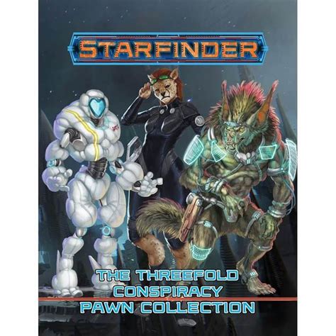 starfinder rpg pawns  threefold conspiracy pawn collection