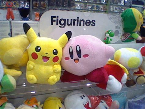 Pikachu And Kirby Plushes By Ryanthescooterguy On Deviantart