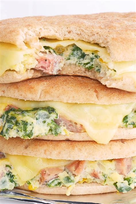 healthy breakfast sandwich recipe video   healthy