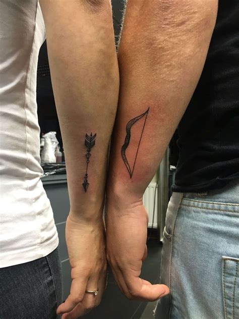Compound Bow And Arrow Tattoos