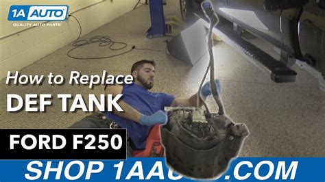 replace install def tank  ford  diesel youtube