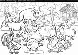 Coloring Book Vector Farm Getdrawings Animals Stream sketch template
