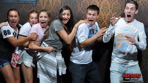 these people s haunted house reactions are frighteningly funny abc7