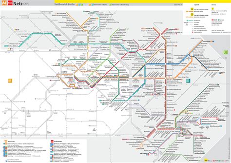 strassenbahn netzplan und karte von berlin stationen und linien