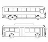 Busse Ausmalbilder Stadtbus Ausmalbild sketch template