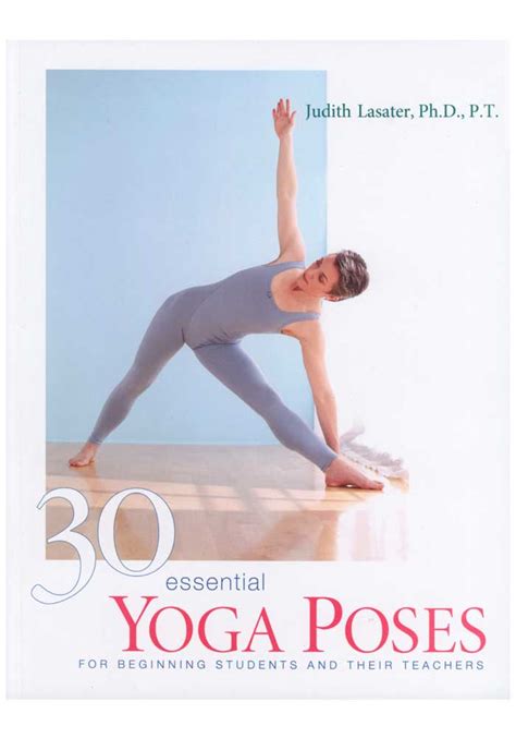 essential yoga poses book  essential yoga poses  judith lasater
