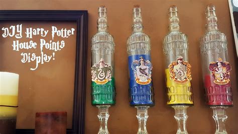 harry potter diy hogwarts house points display